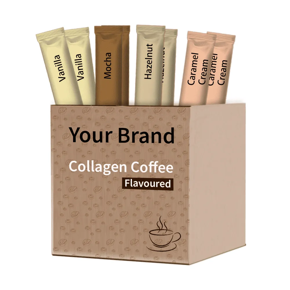 Flavoured Instant Coffee and Collagen Premix